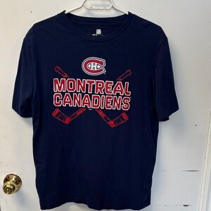 Fanatics Navy NHL Logo T-Shirt